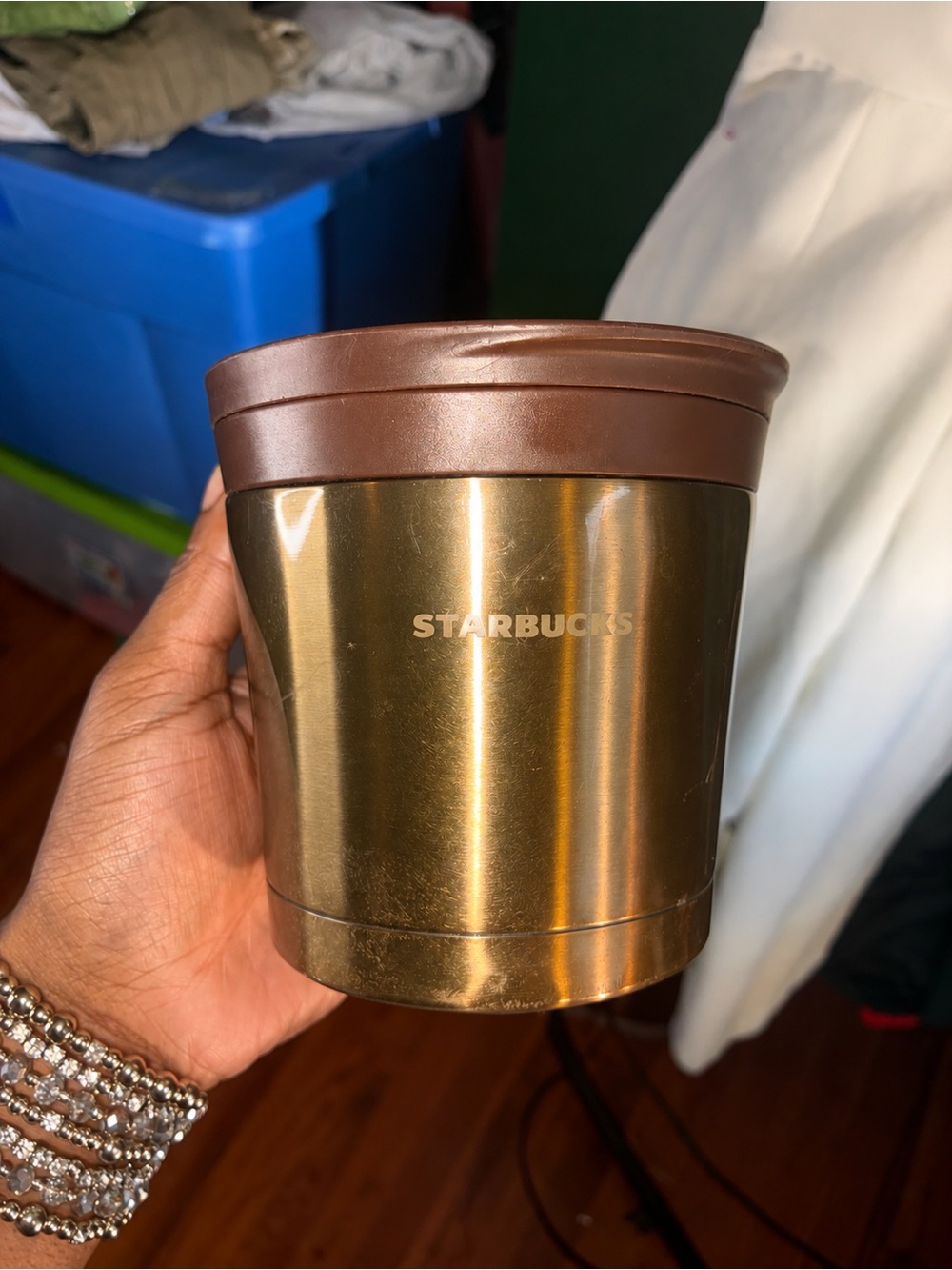starbucks 10 oz insulated stainless steel food jar with lid